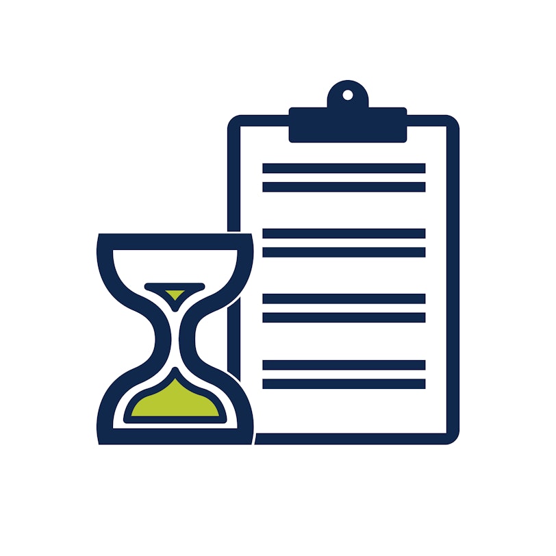 Icon representing the ISTE core value of Discipline